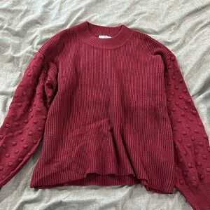 Maroon Sweater